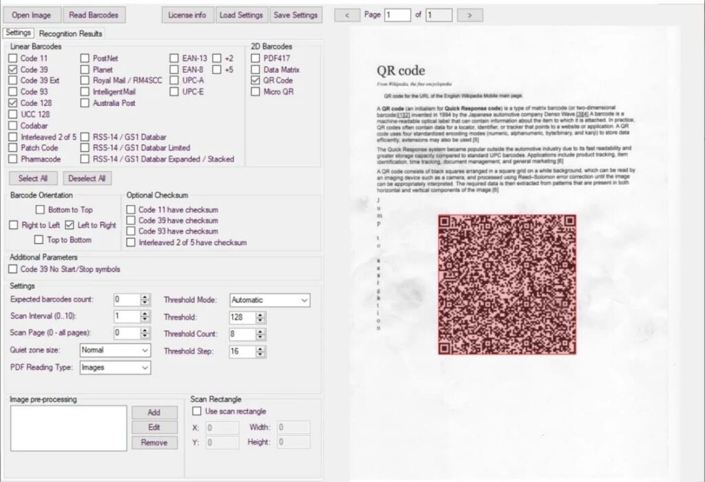 DTK Software Barcode Reader SDK